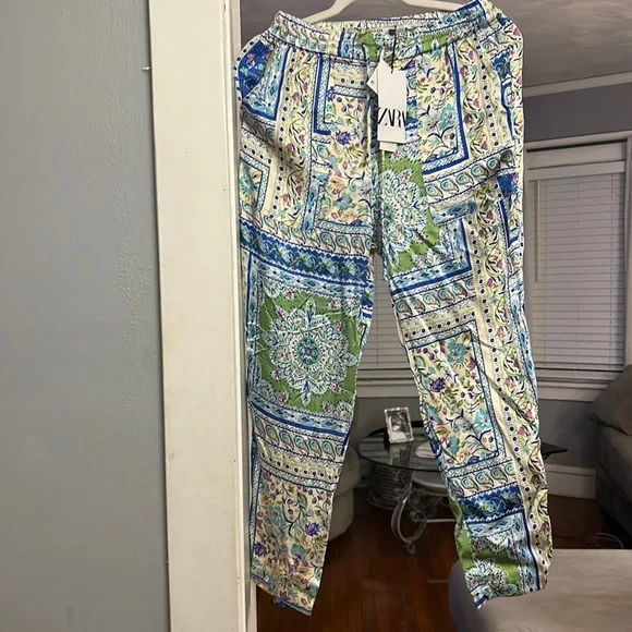 Satin Pants - Picture 1 of 2